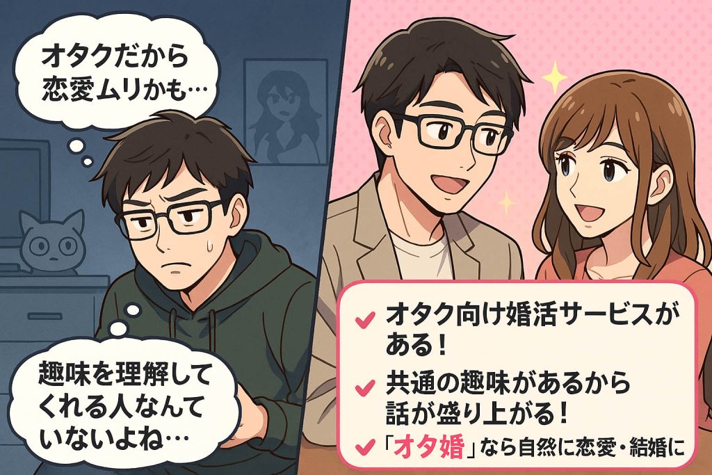 オタク向け婚活サービスがある